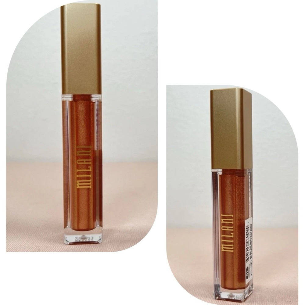 Lot Of 2 Milani Amore Matte Metallic Lip Creme- 01 Chromatic Addict